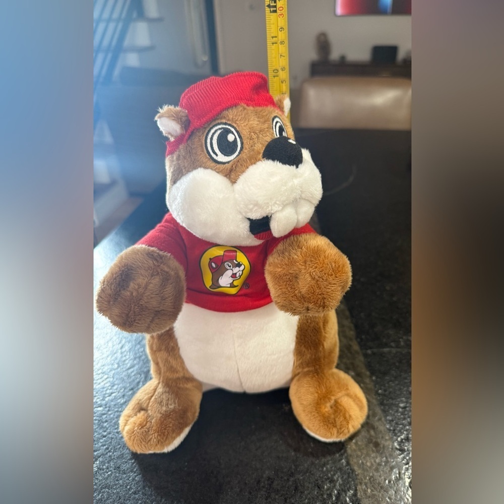 Buc-ee’s Plush Beaver Mascot – 10” – Jaag - Picture 2 of 7